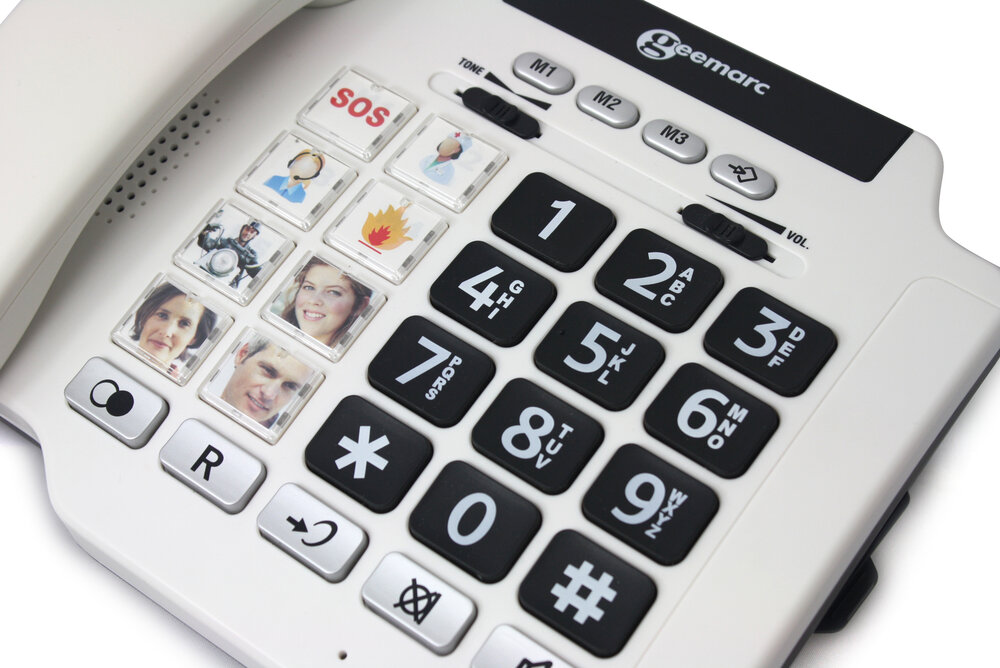 Dementie Telefoon met Fototoetsen