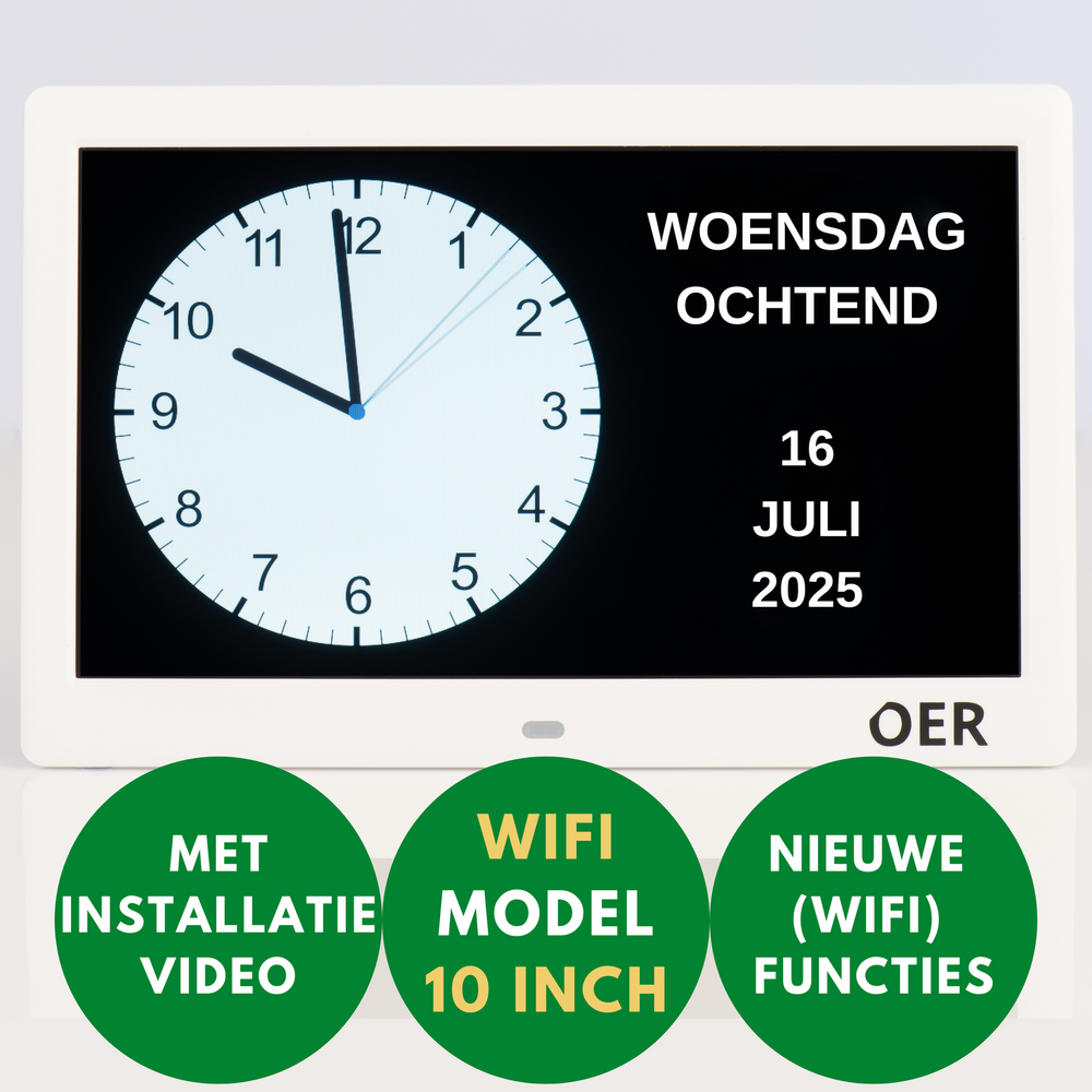 Tweede kans &ndash; OER Dementieklok Wifi