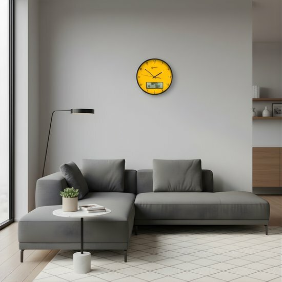 Dementie Wandklok met Dag, Datum en Dagdeel (35 cm)
