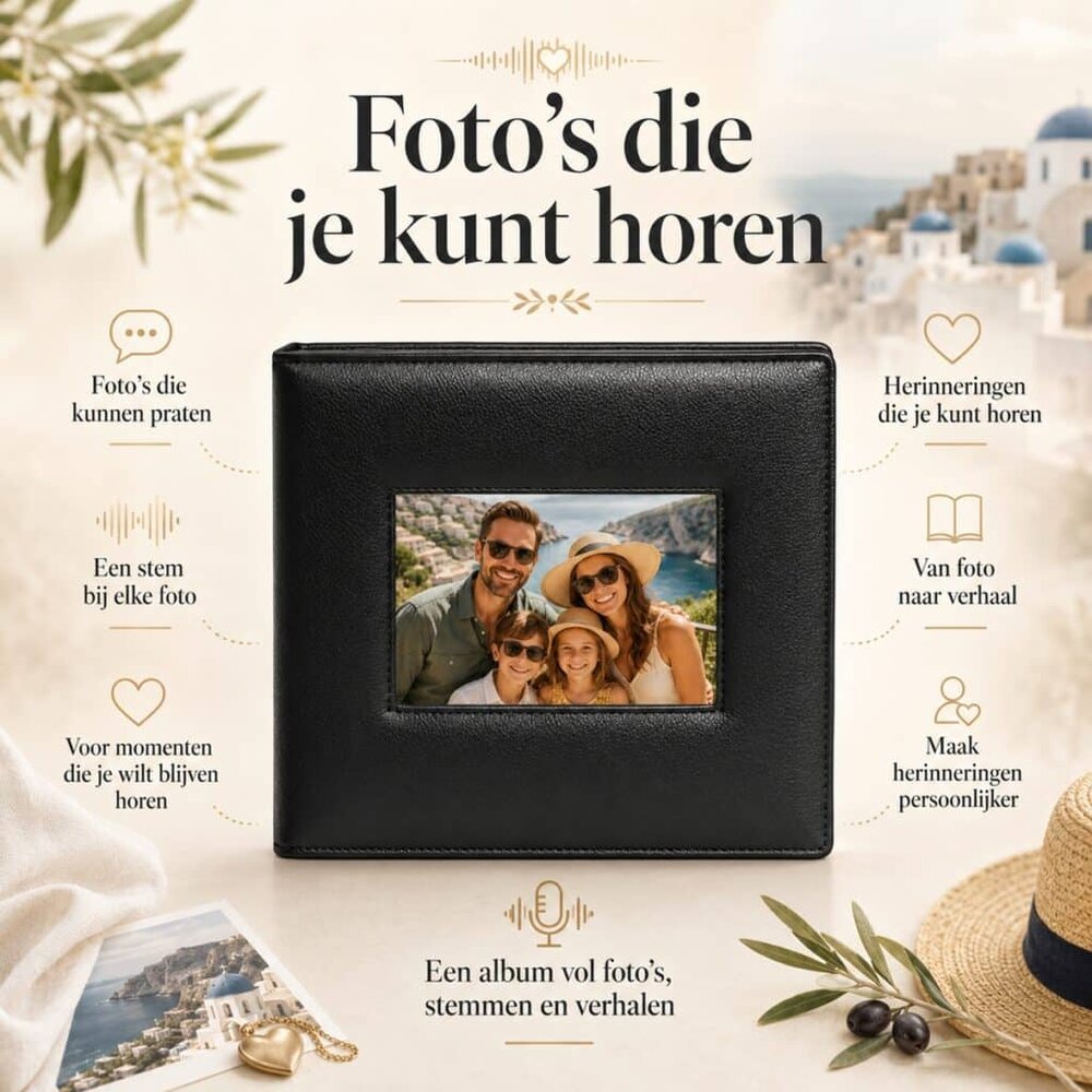 Sprekend fotoalbum