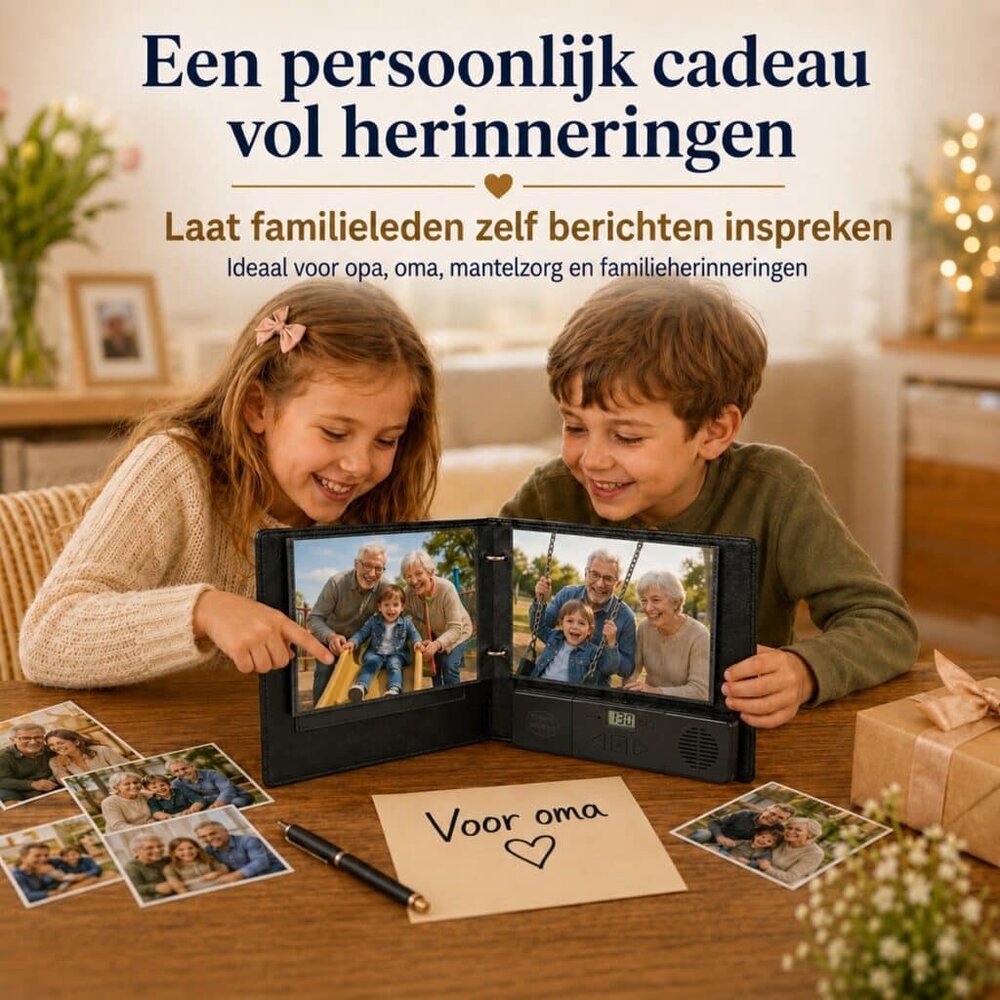 Sprekend fotoalbum