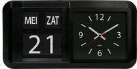 Analoge Dementieklok met Dag en Datum (30 cm)