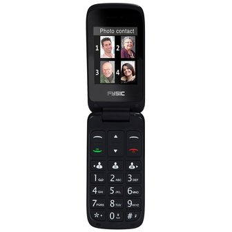 Einfaches Klapptelefon f&uuml;r Senioren