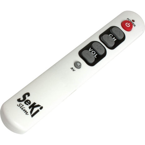 Eenvoudige afstandsbediening - Slimline