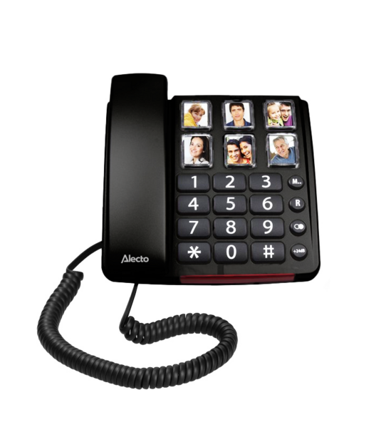 Seniorentelefon mit Fototasten (Festnetztelefon)