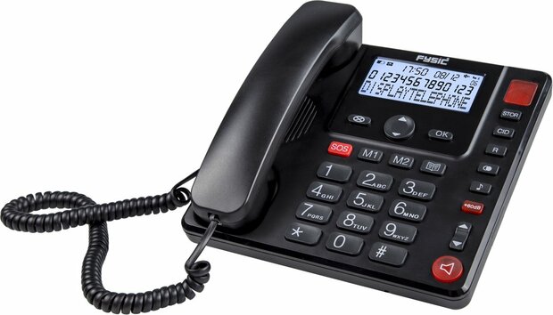 Seniorentelefoon met SOS-knop en Groot Display