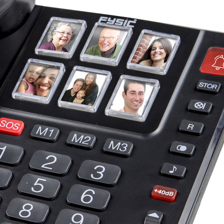 Senior Telefon mit Fototasten(Haustelefon)
