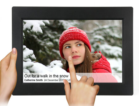OER Digitale fotolijst met WiFi (25,7 cm)