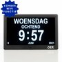 OER Dementieklok (digitaal en analoog in één) - 10 Inch - No Wifi 